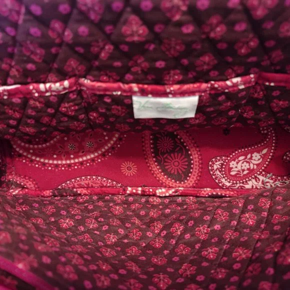 EUC Vera Bradley Bowler Handbag - Picture 4 of 16